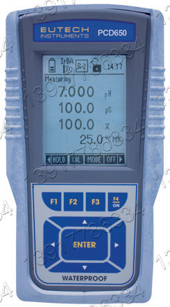 Eutech PCD650便攜式防水型多參數(shù)水質測量儀